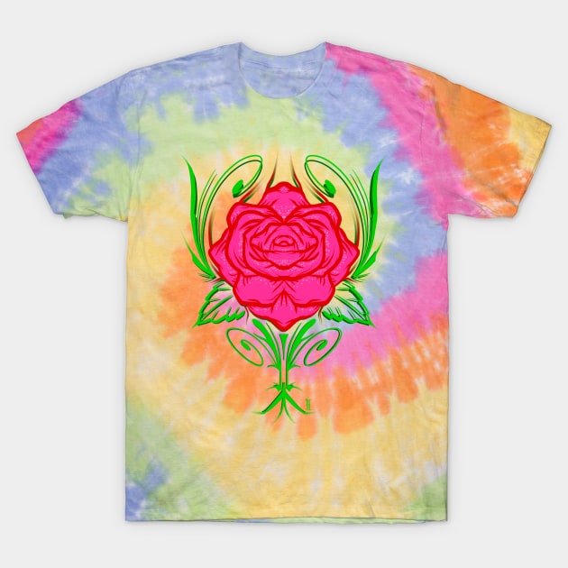 Rose T-Shirt by Chillateez 